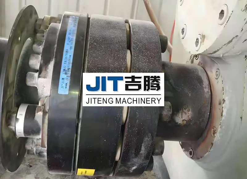 押出機のギヤボックス接続部